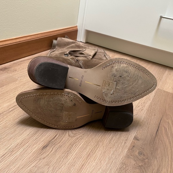 Dolce Vita Silas Suede Over the Knee Boots - Picture 3 of 6